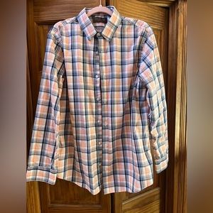 Mens button down dress shirt XL